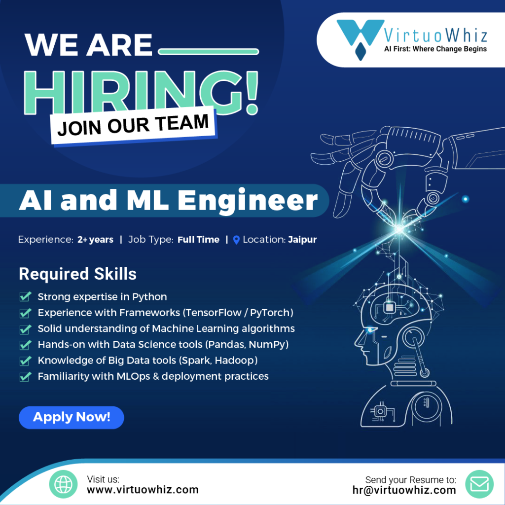 AI & ML Engineer - VirtuoWhiz