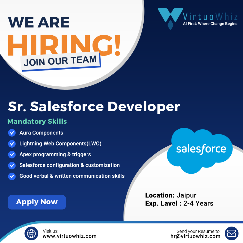 Salesforce Developer - VirtuoWhiz